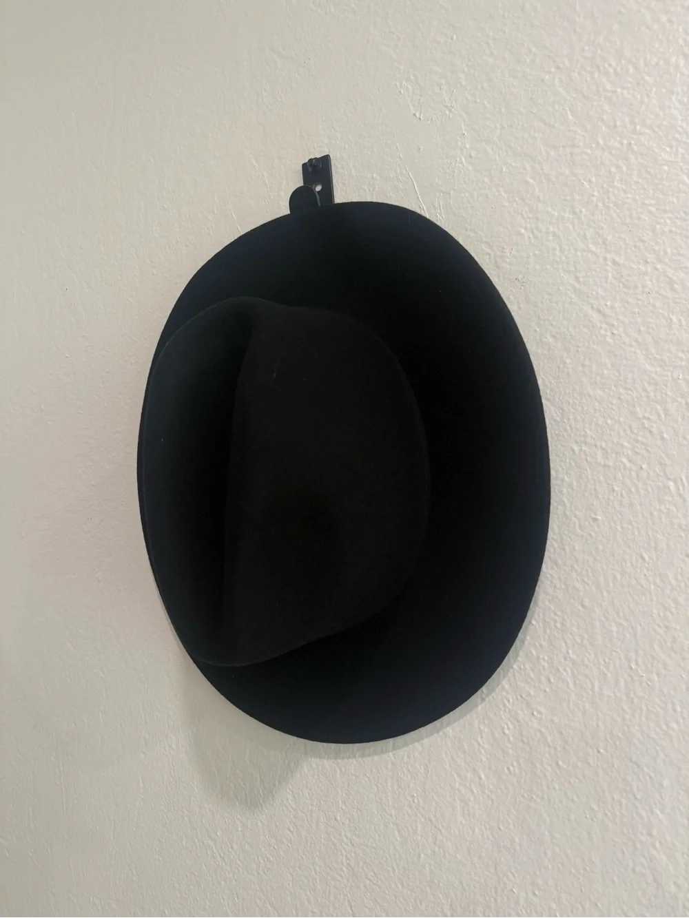 NWT Gigi Pip Wes Fedora Black size M/L 59